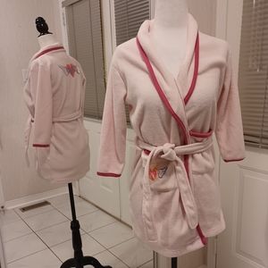 4/$40 Pink Fluffy Robe - size 6X (Girl)